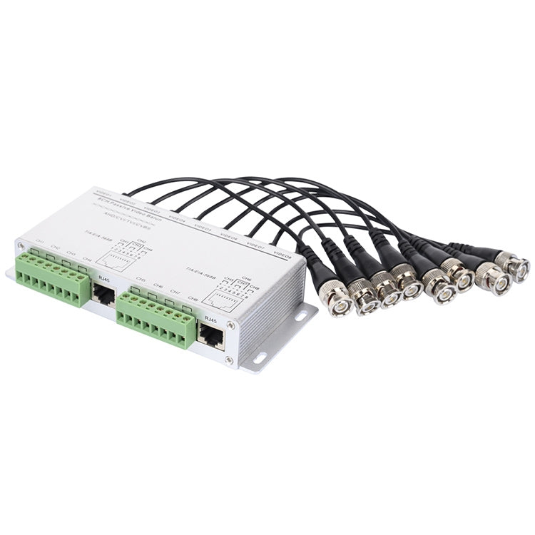 8 CH UTP Passive Video Balun , CCTV Via Twisted Pairs, 8 CH UTP 8 CH UTP Passive Video Balun , CCTV Via Twisted Pairs, 8 CH UTP
